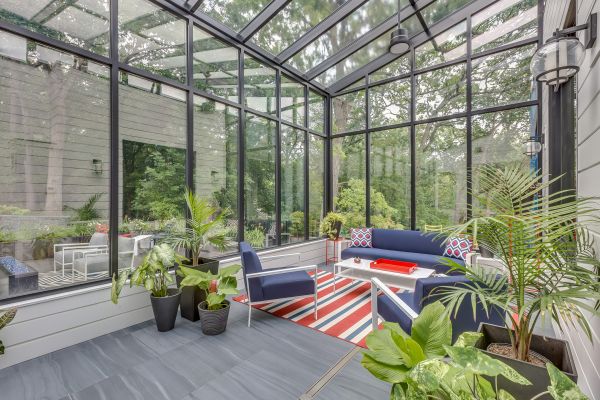 Conservatory Installation in Lakeside Marblehead